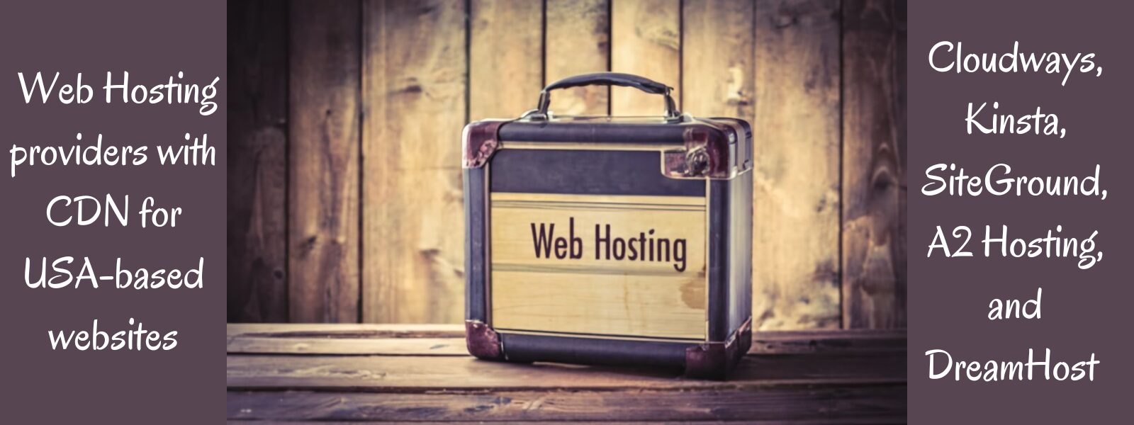 hosting USA-based websites with a Content Delivery Network